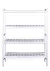 Saro Aluminium Plank Met Kunststof Roosters 475x1240mm